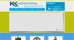 Desktop Screenshot of brassstatuesindia.com